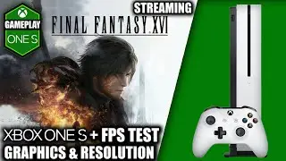Final Fantasy XVI (Cloud) - Xbox One Gameplay + FPS Test