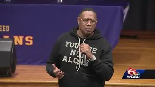 Rapper Master P with a message about substance abuse