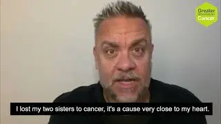 Lee Boardman - message to Greater Manchester Cancer Awards 2022