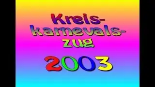 Kreiskarnevalszug 2003 in Mömlingen