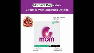 Happy Mother&rsquo;s Day Status - Mother's Day Poster in English - Best Mother&rsquo;s Day Poster Making App