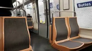 [Paris] Métro ligne 7 bis - MF88 - Bolivar / Place des Fêtes