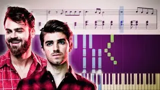 The Chainsmokers & Halsey - Closer - Piano Tutorial + Sheets