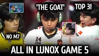 ALL IN LANCECY LUNOX IN GAME 5! K1NGKONG BIG NO TO UTILITY | TNC BEAT ONICPH TO ADVANCE IN LB FINALS