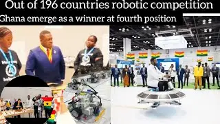 Ghanaian kids came out as a winner of 2025 robotics and drone competition