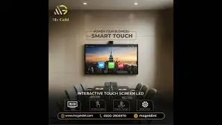 Transform learning and meetings with Mc Gold's interactive touch screen led 4K clarity multi-touch