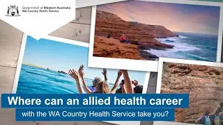 Where can an allied health career in country WA take you?