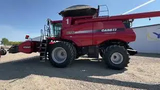 2013 CASE 8230 COMBINE W  3016 PICK UP HEADER I-217052