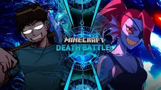 Herobrine VS Undyne (Minecraft Mob Battle) 