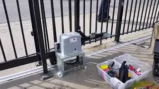 Sliding gate operator (Chain Driven) Installation services & Driveway Gate by Royal Gates in CANADA
