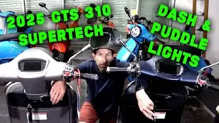 New LCD Dash & Puddle Lights on the 2025 GTS 310 Supertech