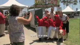 Shorty's Rescue - Dressing up as Crawfish!