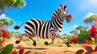 Zebra&rsquo;s Playground Zoom 🦓🎡 | Fun Learning Video for Kids | Preschool Educational Adventure