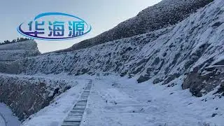When Wind and Snow Arrive, Slope protection Reliable Engineering is Never Absent