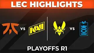 LEC Highlights ALL GAMES Playoffs Round 1 | LEC 2026 Versus by Onivia