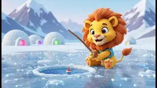 Leo Travels to the Arctic ❄️ | Igloo Homes, Ice Fishing & Eskimo Culture | Kids Song