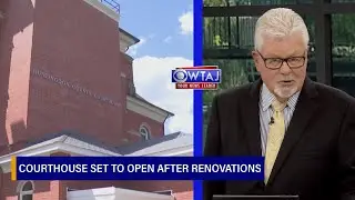 Huntingdon County courthouse set to open after months of renovations | WTAJ