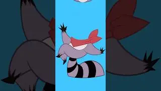 Choose your mood with Rambley Raccoon👏🏼 #animation #indigo #indigopark #raccoon #rambley