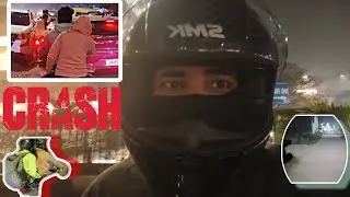 Night Vlog || Tyre Blast 😯 ! #Crash #market #minivlog #gt650 #smkhelmet #publicreaction #nightvibe