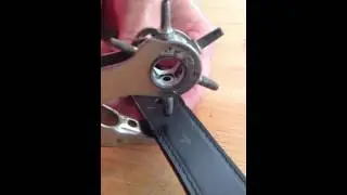 How to add more holes in your belt