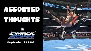 Loving Sami Zayn's US Open Challenge: Assorted Thoughts on WWE Smackdown September 19 2025