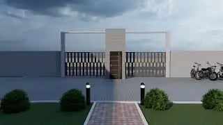 University Campus 3D Animation