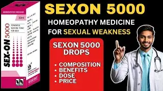 SEXON-5000 DROP | HOMEOPATHIC MEDICINE FOR STAMINA & VIGOUR (FOR MEN)