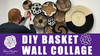 DIY Basket Wall Collage  Arrange Woven Baskets Like a Pro