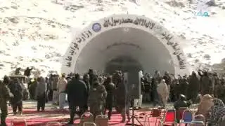 د سالنګ تونل په پرانیست غونډه کې د فقیرمحمد درویش غمجن نظم
