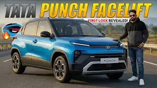 New Tata Punch Facelift Revealed 🔥| Features, Price & Launch Date