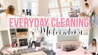 EVERYDAY CLEAN WITH ME // EVERYDAY CLEANING MOTIVATION 2020 // DAILY Cleaning Routine of a SAHM