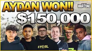 *$150K CDL VS WZ* Aydan WON The $150K COD KING TOURNEY Against DiazBiffle! - Warzone 2