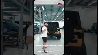 Jeep JL gets brand new GoodYear tires and Method rims at RAMY Automotive in Dubai