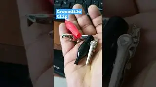 Best Crocodile Clip for DIY projects #crocodile clip#connectors #shortsvideo #shorts #metalclip