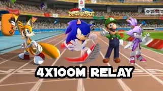 Mario & Sonic At The Olympic Games 4x100m Relay # 54 (Team Tails)