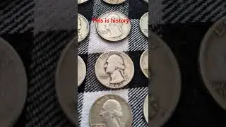 some of the last silver quarters made 1926-1964 Thank you @StackOrStarveSilver for the Idea