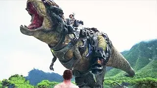 T-REX DOMESTICADOS ganham ARMADURAS de COMBATE e participam de BATALHAS entre DINOSSAUROS CARNÍVOROS