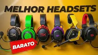TOP 10 MELHORES Headset Gamer BOM e BARATO Custo-Benef&iacute;cio 2026 (&Aacute;udio e Microfone INCRIVEL)