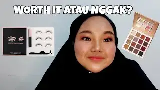 REVIEW IMAGIC EYESHADOW PALLETE DAN MAGNETIC EYELINER EYELASH SUIT | WORTH IT ATAU NGGAK?