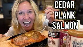 How To Smoke The Best Cedar Plank Salmon I’ve Ever Eaten! Made On The RecTeq Pellet Smoker! 
