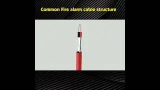 Common Fire alarm cable structure