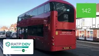 Fake Borismaster | Route 142 SRM Volvo B5LHC VHR45207 LJ66 EZT RATP Group