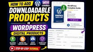 How to Add Downloadable Products in WordPress Website | Digital Products WordPress