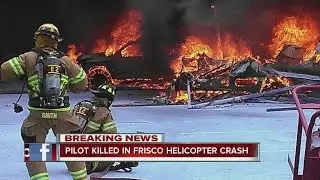 Pilot killed, 2 injured in Flight for Life helicopter crash in Frisco
