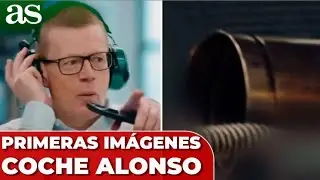 El COCHE de ALONSO cobra VIDA: primeras IM&Aacute;GENES del AMR25 en su primer encendido