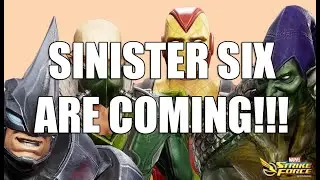 SINISTER SIX REVEAL - Marvel Strike Force