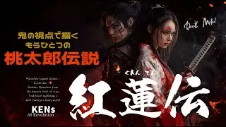 鬼視点での桃太郎をAI で ヘビメタ MV風に!　Heavy metal with AI from the demon's point of view!