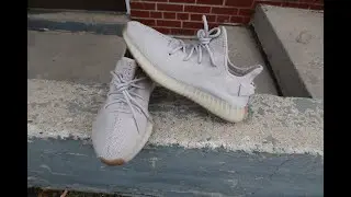 Yeezy 350 Sesame On Feet