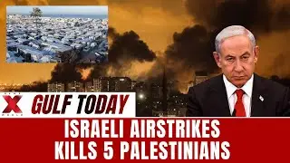 Israeli aircraft strike 5 Palestinians, Killed | UN Condemns Israel's Gaza Operations | NewsX World