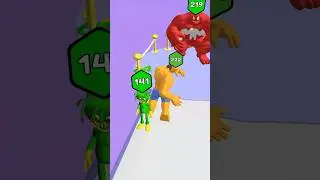 Upgrade Run 3D  Funny Mobile Game New Level #Your Gaming brother #Shorts